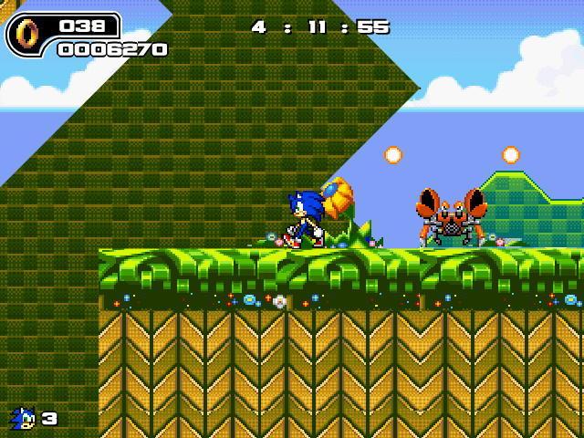 Play this free flash version of Sonic The Hedgehog for free.